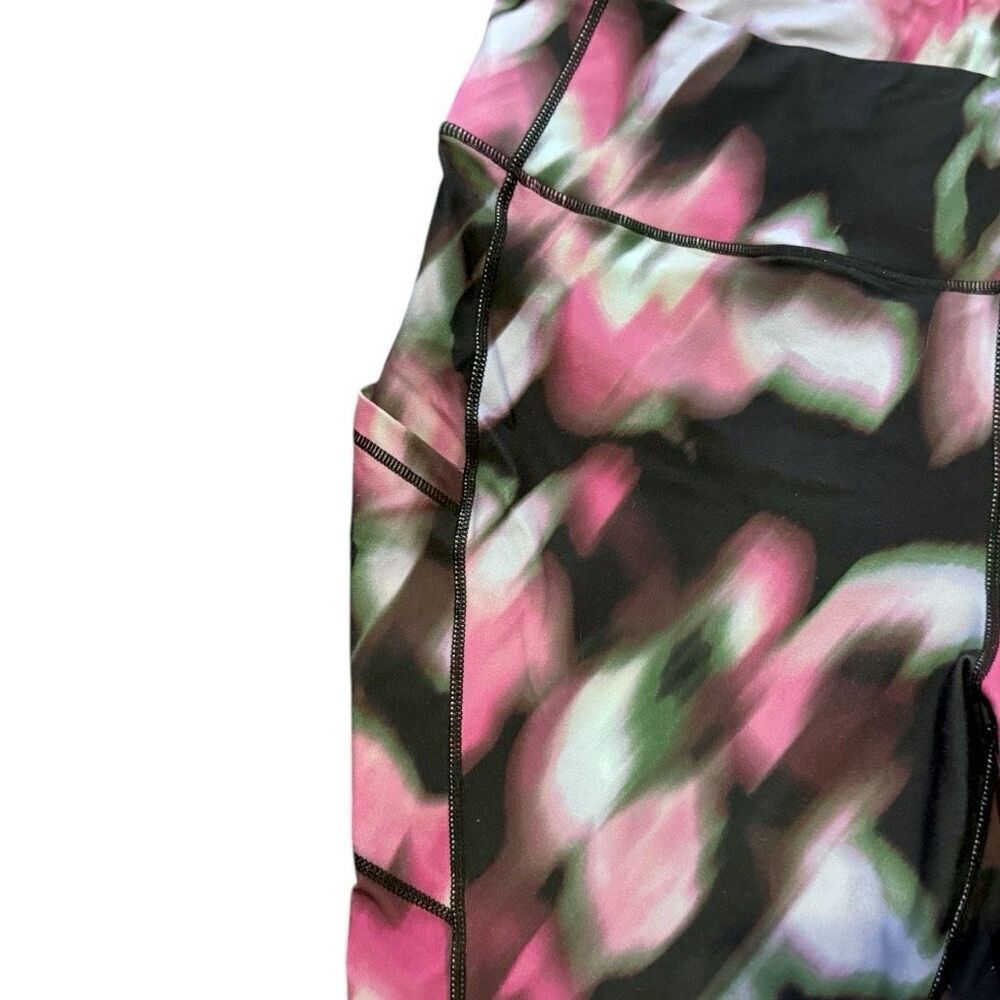 Torrid Black & Pink Full-Length Side Pocket Active Legging size 3 3XL - Picture 7 of 15